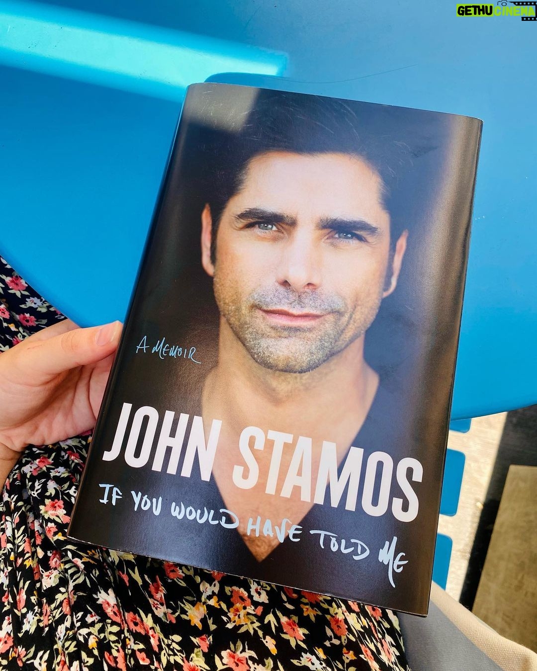 John Stamos Instagram - 🌺 #IfYouWouldHaveToldMe by @johnstamos is just over a month away from landing in bookstores! This "heartfelt, sincere memoir filled with useful wisdom" (@kirkus_reviews) is a poignant, universal story about friendship, love, loss, and the courage to embrace love once more. Preorder now and enter for a chance to win a magical prize (details at the link in bio). We can hardly wait! ✨ If you could tell your younger self anything, what would you say? ⬇️