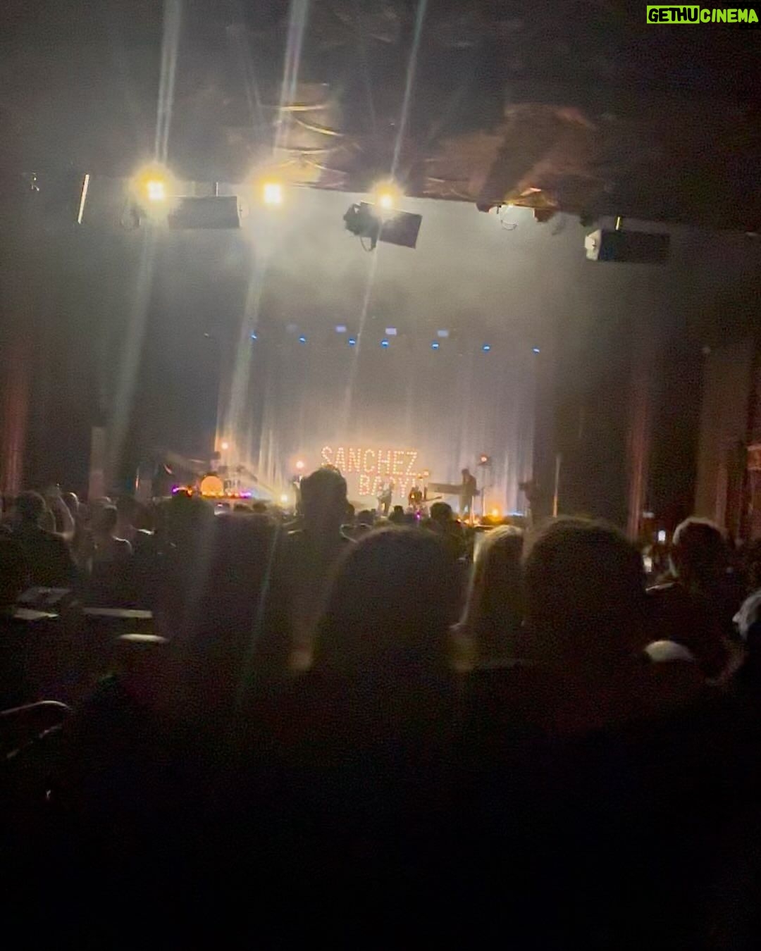 John Stamos Instagram - During Friday’s date night with my wife @caitlinskybound I’m convinced we had a brush with the divine when we saw @stephensanchezofficial perform at the @thewiltern . We had the pleasure of meeting his parents, who had such a genuine warmth and humility that I knew he’d be a good kid. I was right, what I didn’t expect was a vocal talent unparalleled by any I've heard live since the days I shared the stage with the likes of Carl and Brian Wilson, or even Roy Orbison during his time as an opening act for @thebeachboys Watching Stephen brought back that same spellbinding feeling I had back then. Here's to you on your 21st, Stephen—may your years be as timeless as your music. 📸@connr0