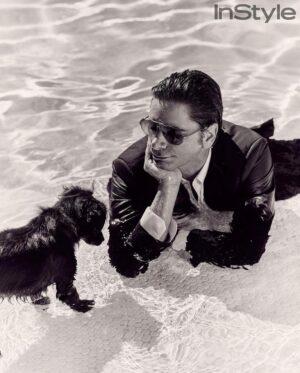 John Stamos Instagram - Thank you for having “This Guy” (me) featured in @INSTYLEMAGAZINE 
Special THANK YOU - to Photographer: @alexgharper Love these pics and Billy is going to be thrilled that his doggy, Brickis made the spread. 
Check out my Komi in bio for full story.