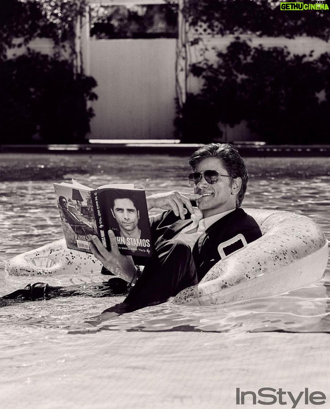 John Stamos Instagram - Thank you for having “This Guy” (me) featured in @INSTYLEMAGAZINE Special THANK YOU - to Photographer: @alexgharper Love these pics and Billy is going to be thrilled that his doggy, Brickis made the spread. Check out my Komi in bio for full story.