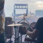 John Stamos Instagram - Hanging with my old buddy, Dave Grohl. Epic day. Crowd was wild. Thank you for having us @seahearnow! @hurleyhurley - your 📸work is stunning ! Check him out. Also old pal, @kevinmazur. LOVE @talldaddy90210 and @gibsonguitar - best tubs, @ludwigdrumshq Asbury Park Beach NJ