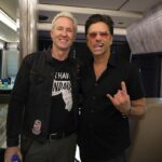 John Stamos Instagram - Hanging with my old buddy, Dave Grohl. Epic day. Crowd was wild. Thank you for having us @seahearnow! @hurleyhurley - your 📸work is stunning ! Check him out. Also old pal, @kevinmazur. LOVE @talldaddy90210 and @gibsonguitar - best tubs, @ludwigdrumshq Asbury Park Beach NJ