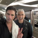 John Stamos Instagram - Hanging with my old buddy, Dave Grohl. Epic day. Crowd was wild. Thank you for having us @seahearnow! @hurleyhurley - your 📸work is stunning ! Check him out. Also old pal, @kevinmazur. LOVE @talldaddy90210 and @gibsonguitar - best tubs, @ludwigdrumshq Asbury Park Beach NJ