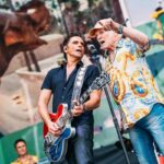 John Stamos Instagram - Hanging with my old buddy, Dave Grohl. Epic day. Crowd was wild. Thank you for having us @seahearnow! @hurleyhurley - your 📸work is stunning ! Check him out. Also old pal, @kevinmazur. LOVE @talldaddy90210 and @gibsonguitar - best tubs, @ludwigdrumshq Asbury Park Beach NJ