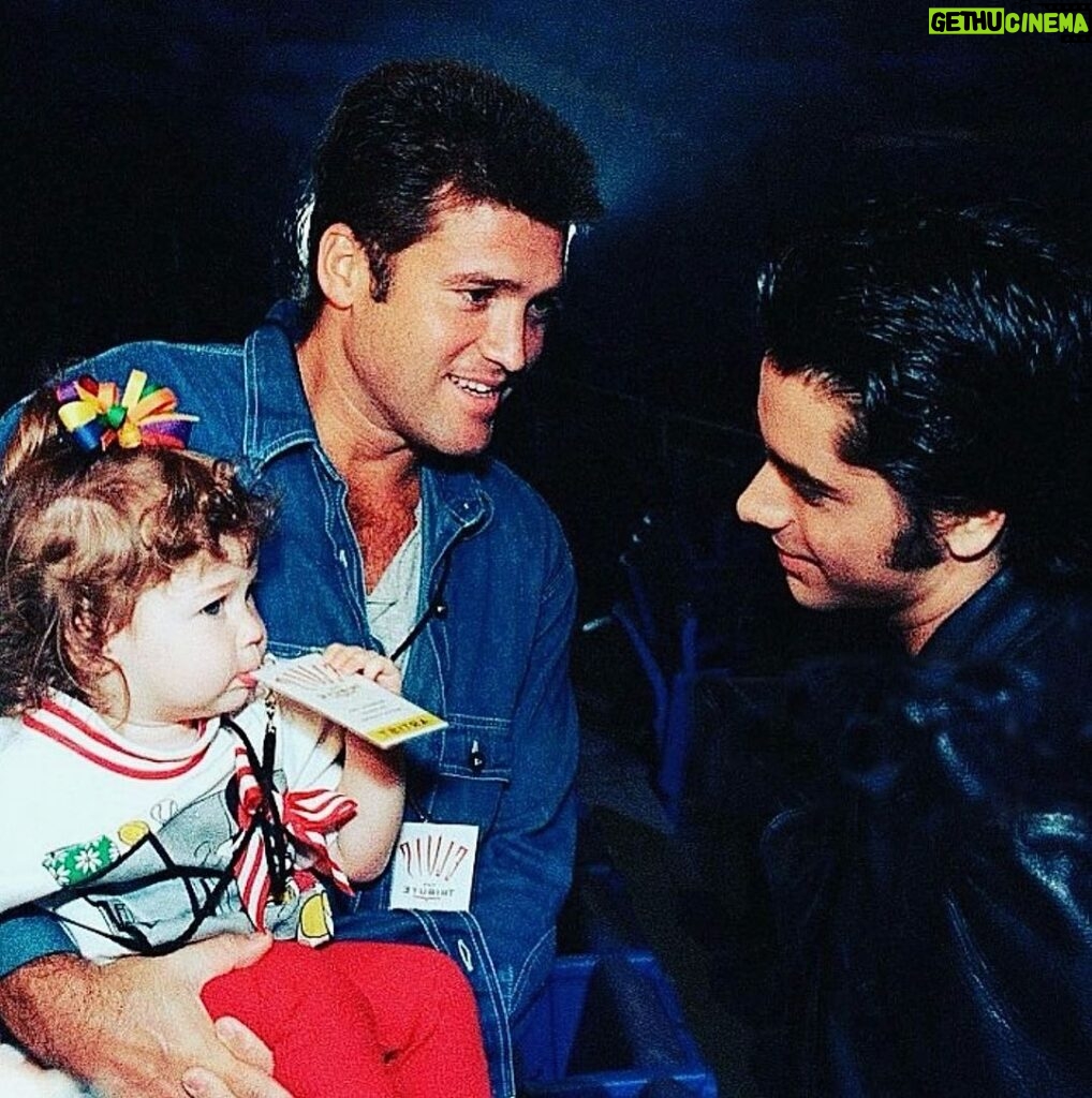 John Stamos Instagram - If you would have told me that Billy Ray’s little girl would be the badass megastar that she is today… Congrats on your first Grammy win @mileycyrus. Thank you for sharing your talent with the world. Btw - my hair was very jealous of yours last night.