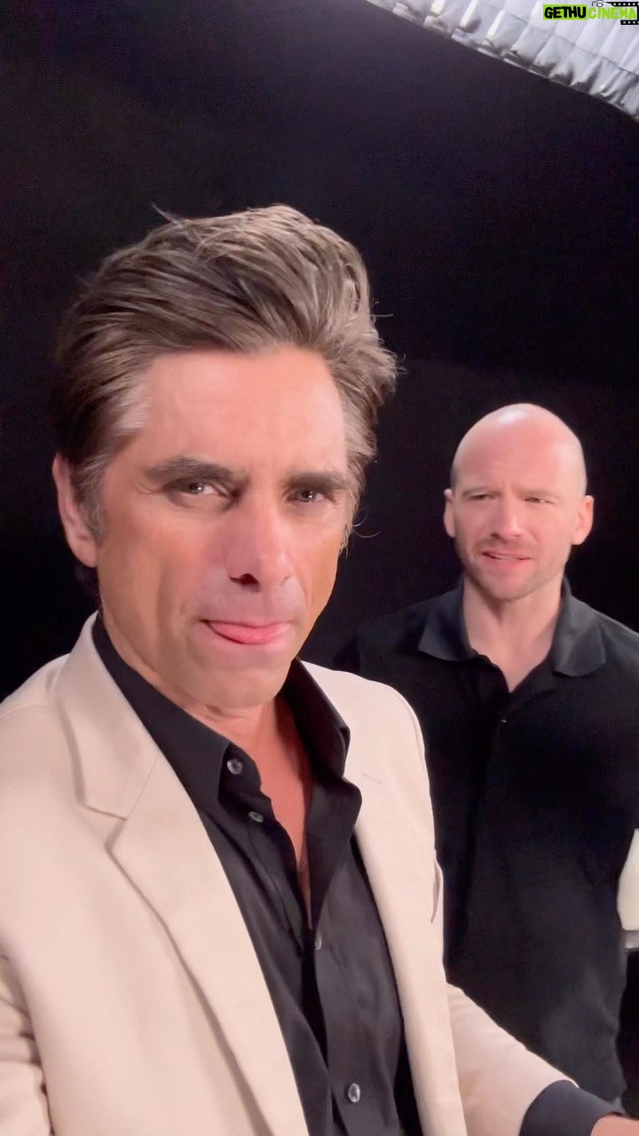 John Stamos Instagram - ITS ON! @hotones next week with this gem of a human, @seanseaevans I still have fire in my soul!