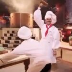 John Stamos Instagram - In celebration of the new @disneylittlemermaid coming out this weekend, spoiler alert: Chef Louis is nowhere to be found. But hopefully, he’ll be in the sequel. And I promise not to cut off any fish heads, or pull out their bones. Hehehe-hahaha!