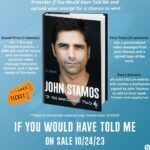 John Stamos Instagram - 🥁Drumroll please...if you've preordered #IfYouWouldHaveToldMe by @johnstamos (or if you plan to) we have a fun preorder sweepstakes you can enter for a chance to win two, five-day passes to one of John's favorite places on Earth - Disneyland 🎆🎇 along with a $500 gift card for travel and concessions, a personal video message from John, and 2 signed copies of the book! We're also offering 25 first prize winners a chance to win a personalized video message from John along with a signed copy of the book, and ALL entrants will receive a signed bookplate! Link in bio for the entry form and the official rules. **Entries close 10/23. Open to US and Canada only. **Please direct all sweepstakes questions to @henryholtbooks