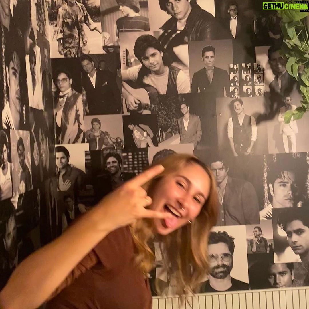 John Stamos Instagram - I guess this is why it’s called “the john”. Check out @loulastaverna in Vancouver. It’s the perfect bathroom to read my book. Thanks for all the love!