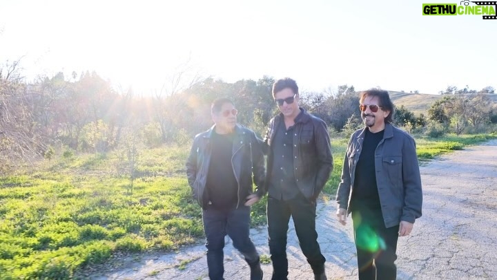 John Stamos Instagram - I’m thrilled to share a special day I recently had with my old band, Destiny. We came together to create a music video for “Rearview Mirror,” as “Destiny Forever.” What made it even more heartwarming was that I reunited with David and Phil Bardowell, two brothers I’ve known for 40 years. This music video isn’t just about the song; it’s about the authentic connection we share. As you watch, you’ll see that the laughs and smiles are as real as ever, a testament to the enduring power of friendship and the joy of making music together. I can’t express how grateful I am for this incredible day and the chance to create music with David and Phil once more. Special thanks to the incomparable David Chatfield of Harmony Records, who produced the song, and David Bardowell for writing it. Here’s to many more years of making music and memories together. **Listen NOW on @spotify at the link in my bio!**