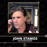 John Stamos Instagram - What an honor to win the @hotones award for “Wholesome Moment” of 2023! Thanks for having me on @seanseaevans. Oh and tell your dad he left his windbreaker at my house.
