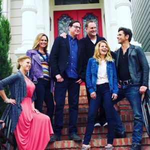 John Stamos Instagram - One of the last pictures of all of us in San Fran in front of the iconic Painted Lady.