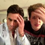 John Stamos Instagram - Charlie, will you please tell them my hair looks sexy pushed back? #tbt