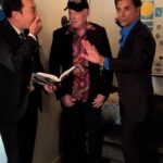 John Stamos Instagram - This was a cool moment backstage at @fallontonight. Jimmy’s a huge @thebeachboys fan and I had brought @mikeloveofficial to the show with me that day. What do you think? Should we get @jimmyfallon on stage with us next year? Or Mike on Fallon - or BOTH??