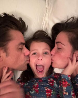 John Stamos Instagram - Merry Christmas everyone, and HAPPY HOLIDAYS! Today, as we bask in the warmth of love and the joy of giving, let's take a moment to express our deepest gratitude for the blessings in our lives. You’ve shined a light on my life this year,  and I’m shining some right back at ya! 
Yet, on this festive day, our thoughts also turn to those who might be facing difficulties. To anyone who's finding this season tough, I send you our love and strength. You're not alone. 
Let's remember, the true spirit of Christmas lies not just in celebration, but in reaching out, in understanding and in caring for each other. Here's to going back to the beginning - to love, kindness, and compassion. 
Wishing you all a season filled with happiness, peace, and love. #MerryChristmas #SeasonOfLove #GratefulHearts
And F*** glitter.  There, I said it. 
XOJS