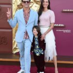 John Stamos Instagram - We got the golden ticket to the premiere of @wonkamovie last night! It was such a treat to bring Billy with us to this one. He was so excited and we all loved the movie. Thanks for having us! Go see #WonkaMovie this weekend 🍫 @johnphotography @gilbertfloresphoto @gettyentertainment
