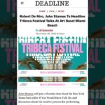 John Stamos Instagram - Catch me tomorrow at the Miami Beach Botanical Garden for @tribeca Festival at @artbasel Miami Beach. Tickets are available now at the link in my bio! #tribecaatartbasel Art Basel