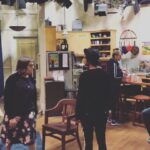 Johnny Galecki Instagram - First rehearsal of the final scene. @bigbangtheory_cbs #bts @kaleycuoco @therealjimparsons #simonhelberg @kunalkarmanayyar @themelissarauch @missmayim Director: @cinder9la