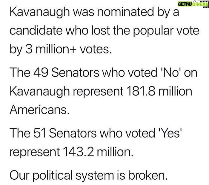Johnny Galecki Instagram - No matter what your political opinion / affiliation might be, we must admit that these decisions are not made by “the voice of the people.”