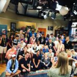 Johnny Galecki Instagram - Another beautiful visit from our dear friends @sunshinekidsorg All of us at @bigbangtheory_cbs love y’all. @normancook @therealjimparsons #simonhelberg @kunalkarmanayyar @themelissarauch Special thanks to #Andysacks for helping to make it happen all these years. ❤️❤️❤️