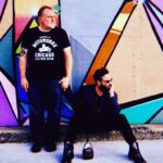 Johnny Galecki Instagram - Brothers-in-law-and-outlaw-and-love. Love you @ludwig1965 #chicago #motoworkschicago 📸: @alainamariemeyer