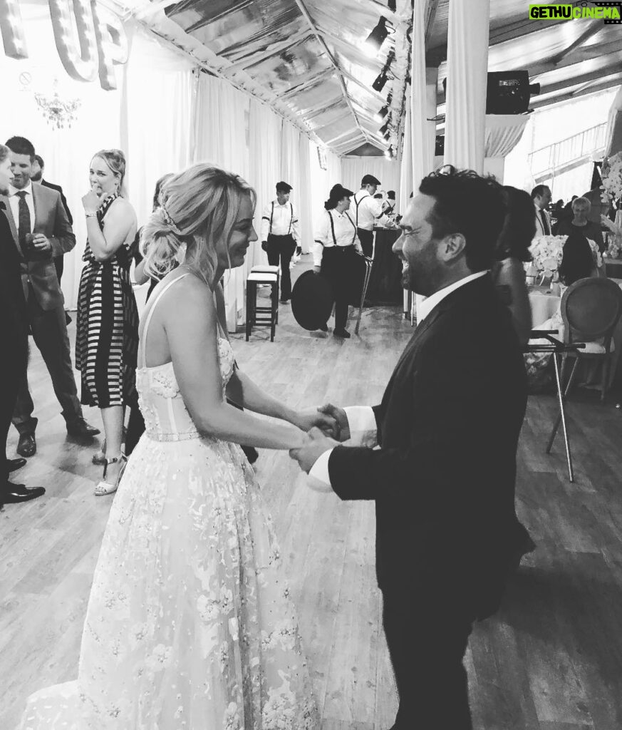 Johnny Galecki Instagram - Couldn’t be happier for my fake wife @normancook and @mrtankcook whose words brought us all to tears last night. So much love for you both.