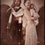 Johnny Galecki Instagram - A heartfelt (& belated) Happy Easter from the three of us to you. #stayhome #stayhealthy (And a special thank you and holiday wishes to those of you still out there risking yourselves — whether it’s in the medial field keeping us safe or in deliveries keeping us sane. So much love. We are forever indebted to you and do not take you and your sacrifices for granted.) ❤️❤️❤️ @alainamariemeyer 📸: @inquisitive.hen photo effects: @ludwig1965