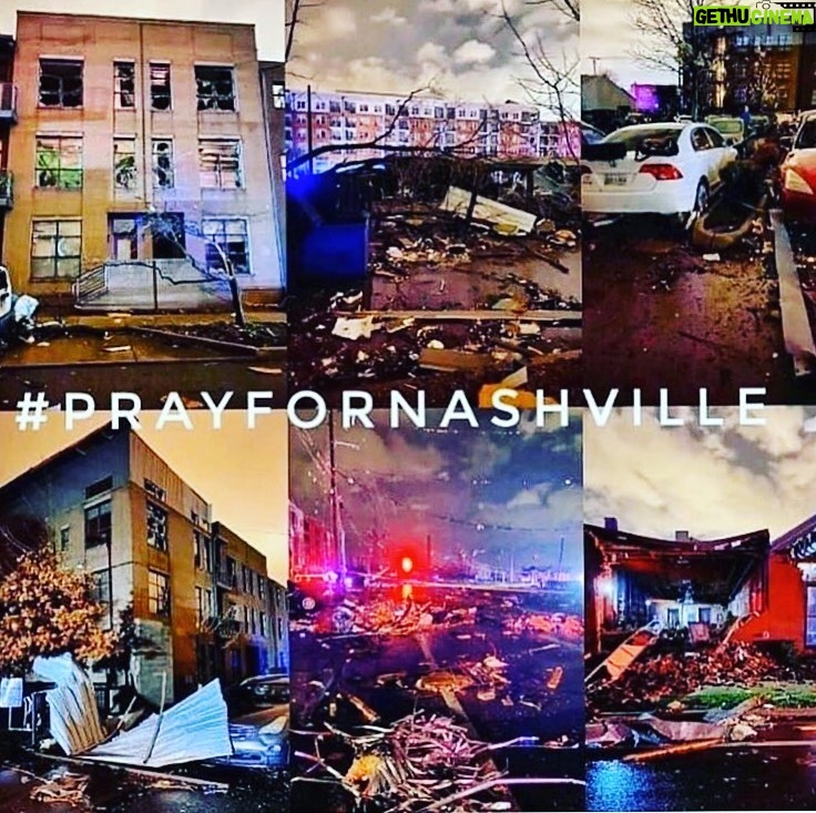 Johnny Galecki Instagram - It’s absolutely shocking and so very saddening the devastation this tornado has caused to this beautiful place and its wonderful people. Please help in any way you can. Much Love.