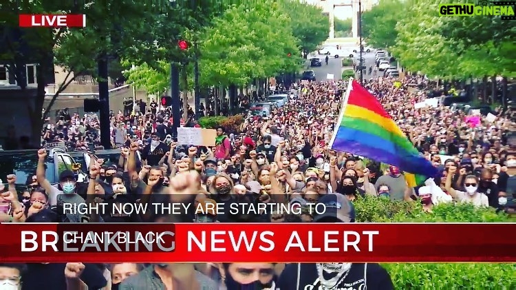 Johnny Galecki Instagram - I couldn’t be more galvanized, assured and touched watching the footage out of Nashville yesterday. The peacefulness. The understanding. The unity. It was a beautiful picture of humanity and harmony from both the 10,000 plus protesters and our law enforcement. This is how our voices are heard and resonate. Collectively and peacefully. This is how change is made. Much love. Stay healthy and stay safe. We will survive this time. Changed and evolved.