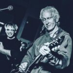 Johnny Galecki Instagram - A heartfelt thank you to @timothywhite and @morrisonhotelgallery for inviting @badflowerjosh and I to play with @officialrobbykrieger of The Doors for the 50th anniversary of the #morrisonhotel album cover photo. It was an honor and a dream to play with such an icon who rocks as hard as ever and is the picture of a gentleman. XO. (Special thanks to #WEHOfiremarshal for shutting us down. It was late and loud and I have a child.) #lifewithpooks