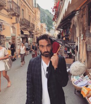 Johnny Galecki Instagram - #taormina Not jet lagged at all. #realmencarryparasols