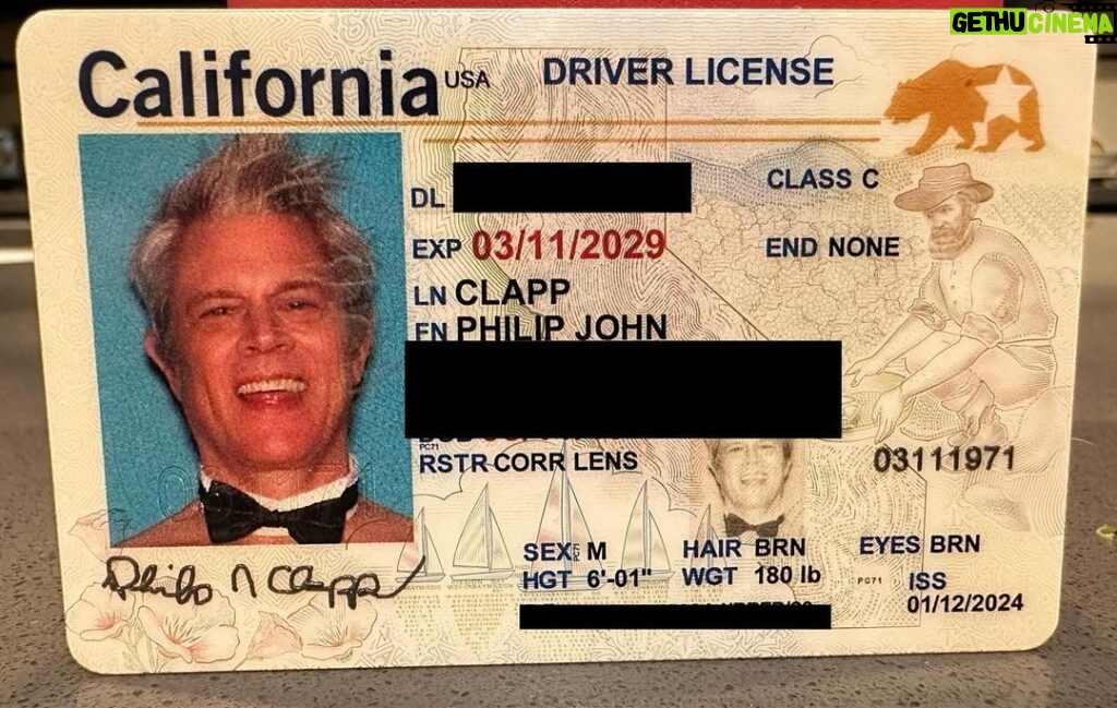 Johnny Knoxville Instagram - Pretty happy with my new license. I’m a real poor man’s Party Boy aka Chico Fiesta aka @chrispontius!