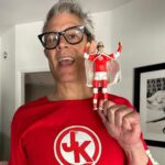 Johnny Knoxville Instagram - It's here! The new Johnny Knoxville @wwe Elite 6 inch Action Figure. Ecstatic to have my own action figure and thrilled to finally be 6 inches. Thank you @wwe. Link in bio. #suckitsami