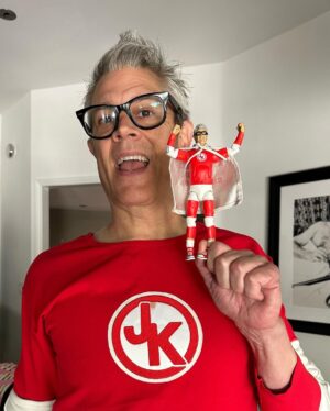 Johnny Knoxville Instagram - It's here! The new Johnny Knoxville @wwe Elite 6 inch Action Figure. Ecstatic to have my own action figure and thrilled to finally be 6 inches. Thank you @wwe. Link in bio. #suckitsami
