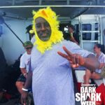 Johnny Knoxville Instagram - Tonight at 9pm Darkshark week starts on @discovery!! Tarzan and Jacques Cousteau ain’t got shit on @blaccapone23. He is the o.g. shark whisperer. 🦈 #darksharkweek