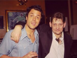 Johnny Knoxville Instagram - So sad to hear the great Shane MacGowan has passed. The Pogues got me thru a lot of tough times and made the good times that much better. Shane was completely mad, a true poet and he will be sorely missed. They play Fairytale of New York a lot this time of year, and it will sting a little bit when they do. This pic is from 2004 when I got to see him play a small pub in London. We talked for a minute or two and I could not understand one word he said. But he prolly said the same about me too. That’s alright as I had that moment with him and we have his music and that’s damn well enough for me. R.I.P. Shane MacGowan. ❤️☘️🍺