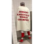 Johnny Knoxville Instagram - Gathering myself moments before I vanquish that low down and dirty @samizayn at #wrestlemania. Wrestlemania 38