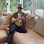 Johnny Knoxville Instagram - Having a ball and that ain’t all playing the new Jackass Human Slingshot mobile game. Download at the App Store and Google Play store. Super fun. Wahoo!!