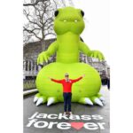 Johnny Knoxville Instagram - Oh no, Pontiusaurus is now attacking London. Story at 11!! #jackassforever
