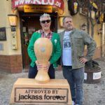 Johnny Knoxville Instagram - @gorillaflicks and I in Berlin promoting Jackass Forever which comes out in Germany March 10th and in Spain March 11th. 📸 by @bettonred Berlin, Germany