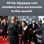 Johnny Knoxville Instagram - It appears that low down and dirty @samizayn has hit all new lows even for him. Trying to ride the wave of Jackass Forever’s successful weekend at the box office he tries to garner attention for himself by posting insta stories like this. They are the listless threats of a desperate man. Looks like there is only one way to settle this,the old fashion way. 👊🏼🤼‍♀️#suckitsami