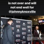 Johnny Knoxville Instagram - It appears that low down and dirty @samizayn has hit all new lows even for him. Trying to ride the wave of Jackass Forever’s successful weekend at the box office he tries to garner attention for himself by posting insta stories like this. They are the listless threats of a desperate man. Looks like there is only one way to settle this,the old fashion way. 👊🏼🤼‍♀️#suckitsami