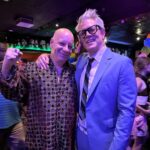 Johnny Knoxville Instagram - Happy birthday to my buddy @therealjeffreyross!! And please don’t roast jeff’s groovy and shimmering shirt as he would never ever do that to you. But if you animals are going to make a smarty pants comment about that anachronistic, billowing mess of a man blouse you might as well leave below. ❤️