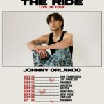 Johnny Orlando Instagram - So excited to finally announce The Ride Tour - US & Canada. More on “The Ride” soon, I just couldn’t wait to share these dates with you. Tickets & VIP upgrades available at JohnnyOrlandoMusic.com Ps more tour dates to come <3