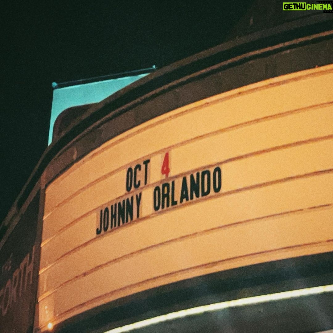 Johnny Orlando Instagram - TORONTO, thank you for a night I’ll never forget 🦋 The Danforth Music Hall