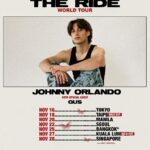 Johnny Orlando Instagram – So excited to bring The Ride Tour to Asia in November with my friend @youlovegus! Tickets are going quick grab em while you can <3