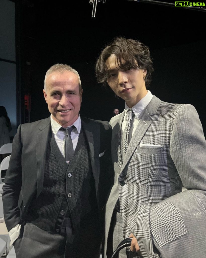 Johnny Suh Instagram - thank you @thombrowne
