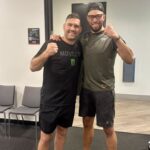Johnny Walker Instagram - With the man @chrisweidman at @ufcpi