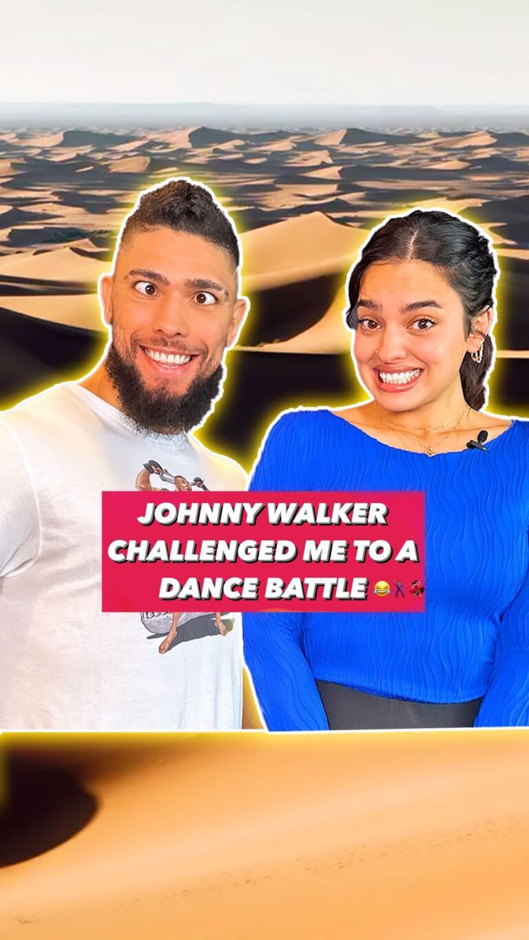 Johnny Walker Instagram - Who won the dance battle: @johnnywalker or @ninamariedaniele ? 💃🏻🕺🏽🇧🇷😂 #johnnywalker #ufc #ninadrama