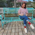 Jolina Magdangal Instagram - Biglaang pasyal sa park ay paniguradong patok kay Pele at Vika. Ok din kasi hindi mainit masyado.😊 #PeleSerye #TeleVika #randomparkday #everydaymagic